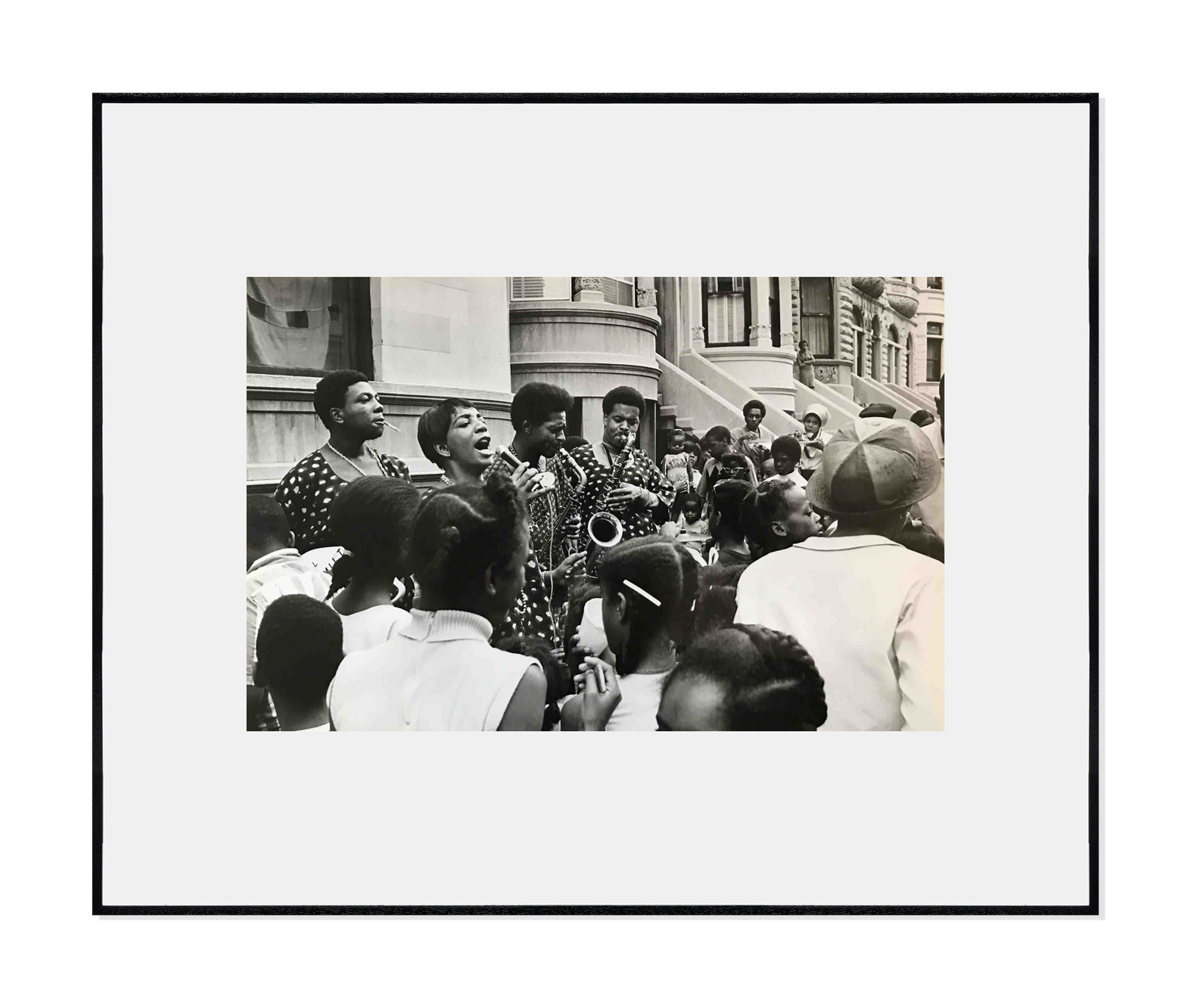 Block Party&nbsp;(from Deep South/New York City Life), circa 1973

Vintage silver gelatin print
Image: 20.3 x 30.5 cm /&nbsp;8 x 12 in.