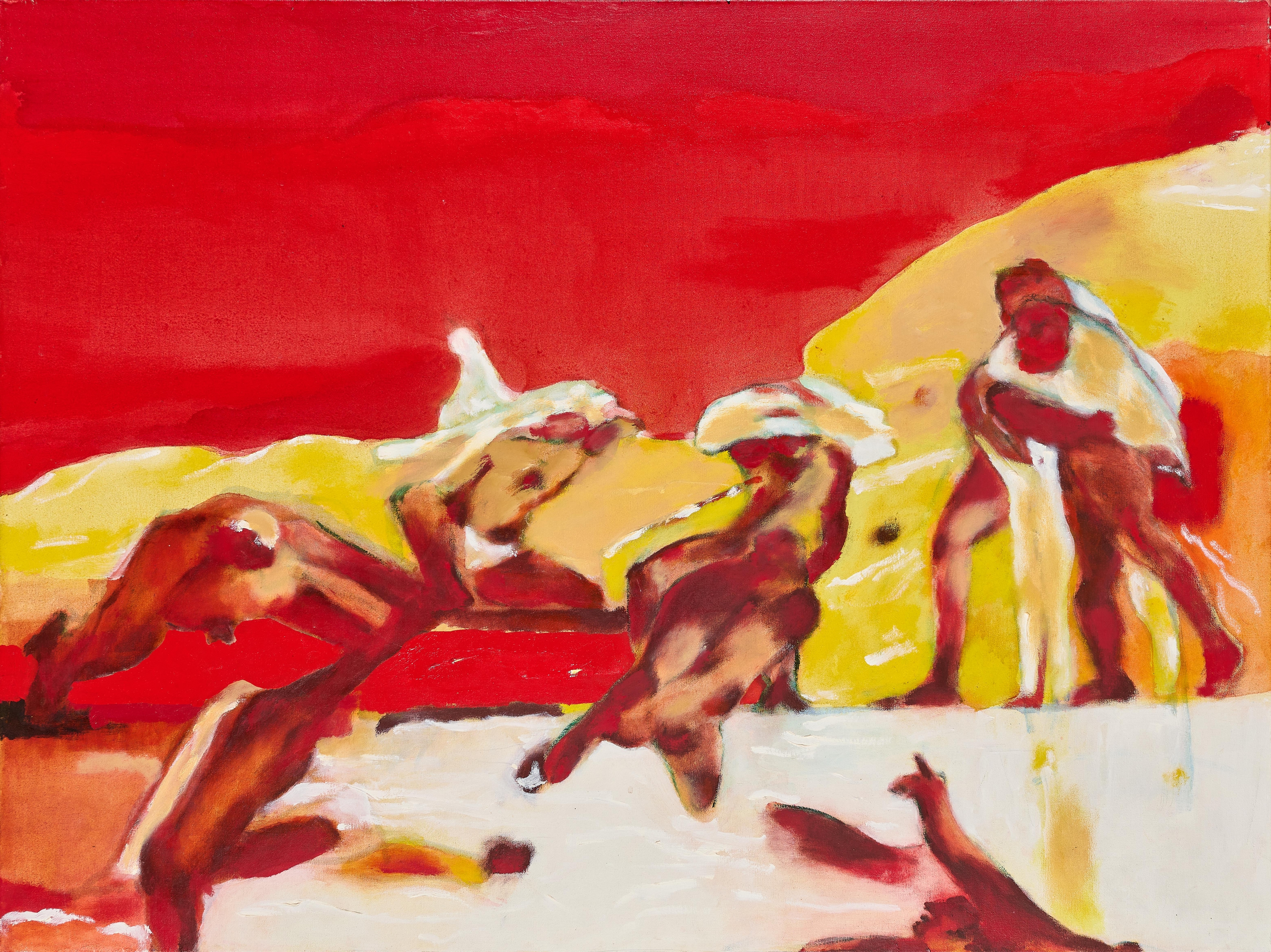 Robert Hodgins

The Battle of Cascina II, 2006

Oil on canvas

92.5 x 122.5 cm (36.2 x 48 in)

Enquire